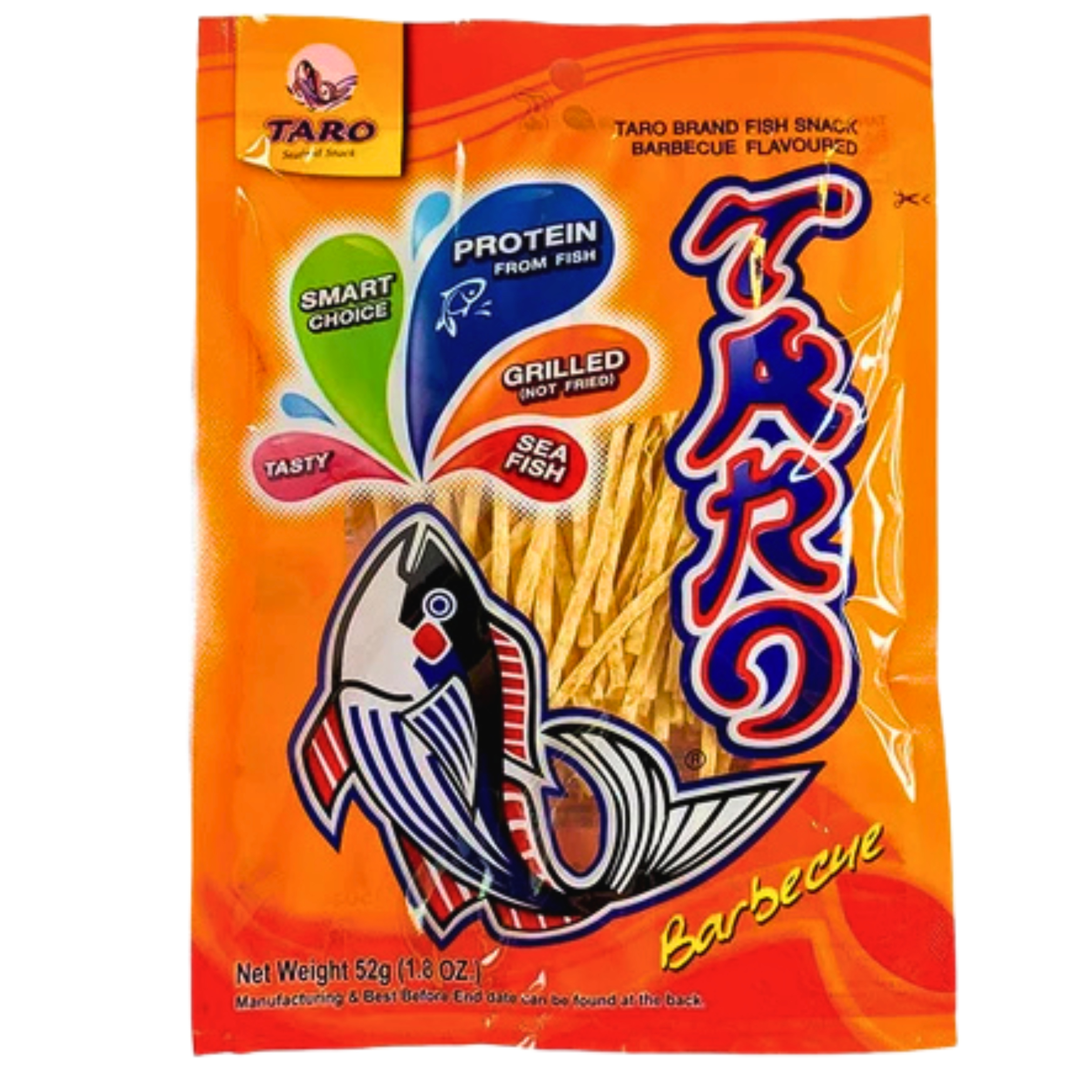 TARO Fisch Snack BBQ 52g