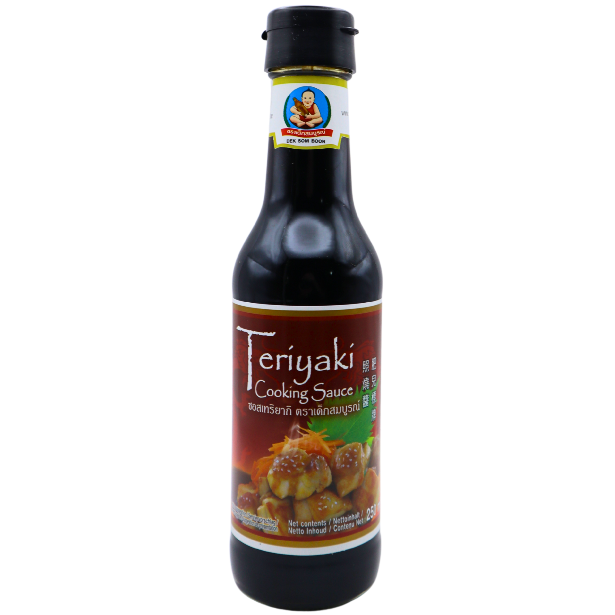 HEALTHY BOY Teriyaki Sauce zum Kochen und Marinieren 250ml