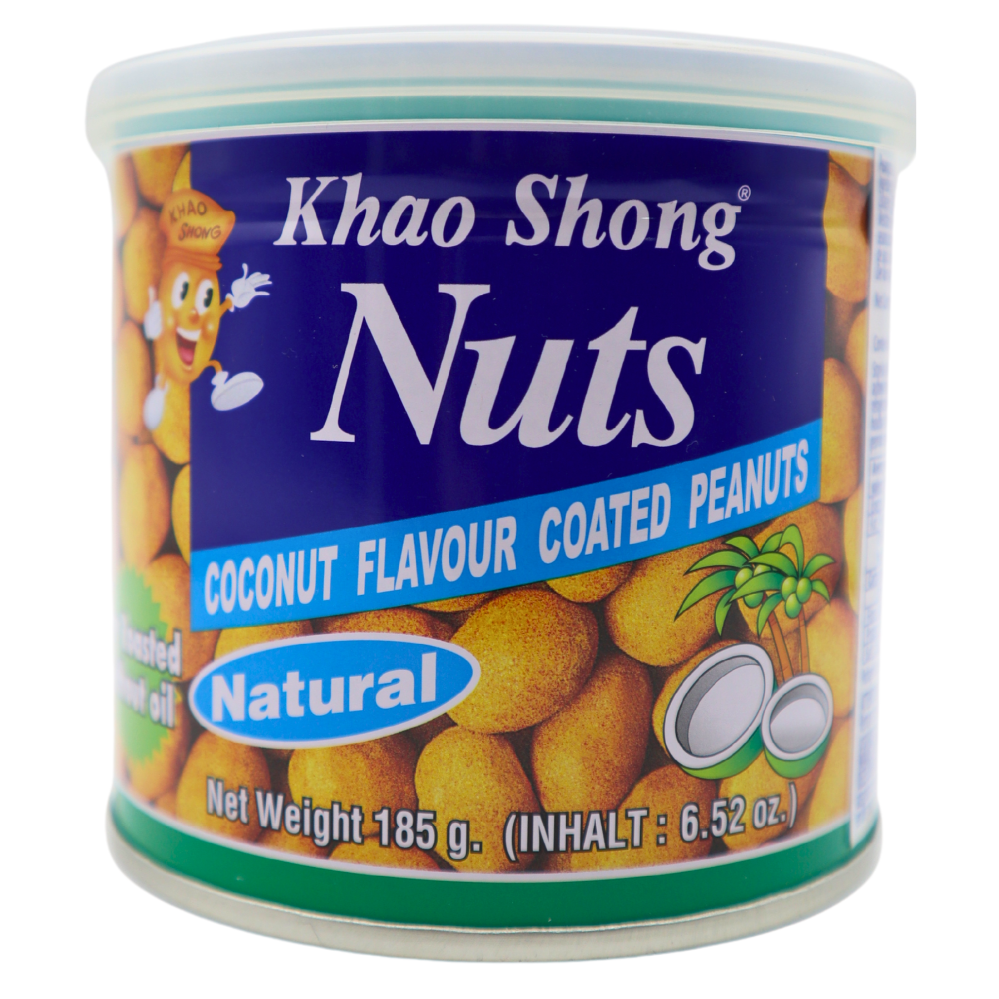 KHAO SHONG Erdnüsse mit Kokosgeschmack 185g