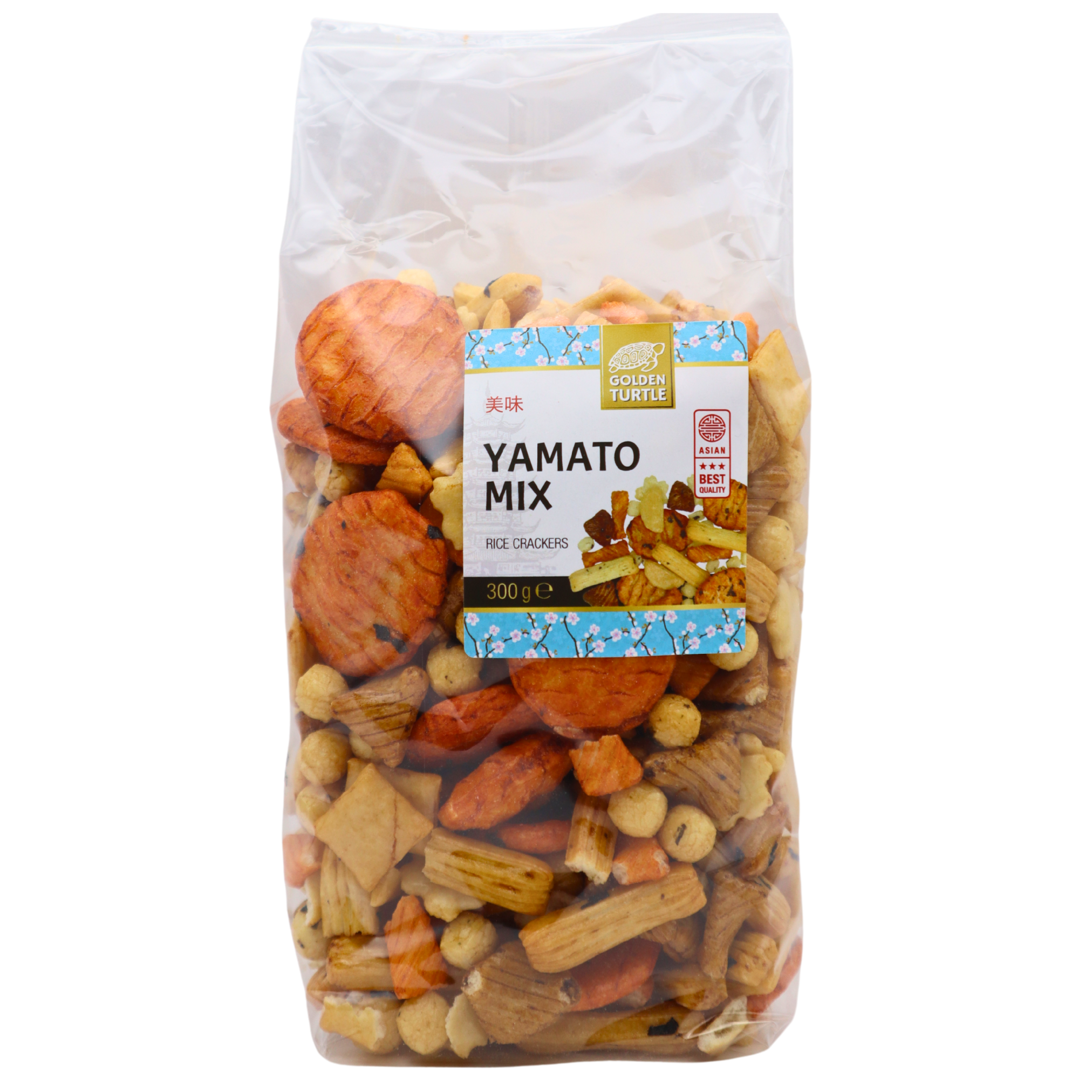 GOLDEN TURTLE Yamato Mix Rice Cracker Mix 300g