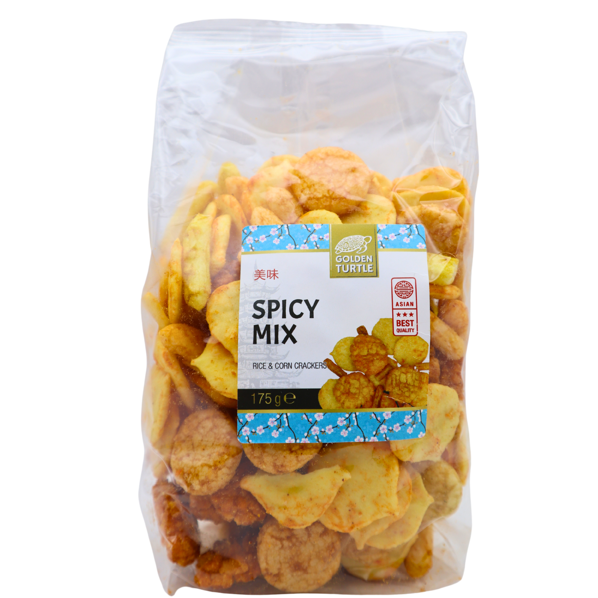 GOLDEN TURTLE Spicy Reis & Mais Mix 175g
