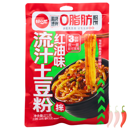 TIANXIAOHUA Kartoffelnudeln mit Chiliöl  0% fett 271g