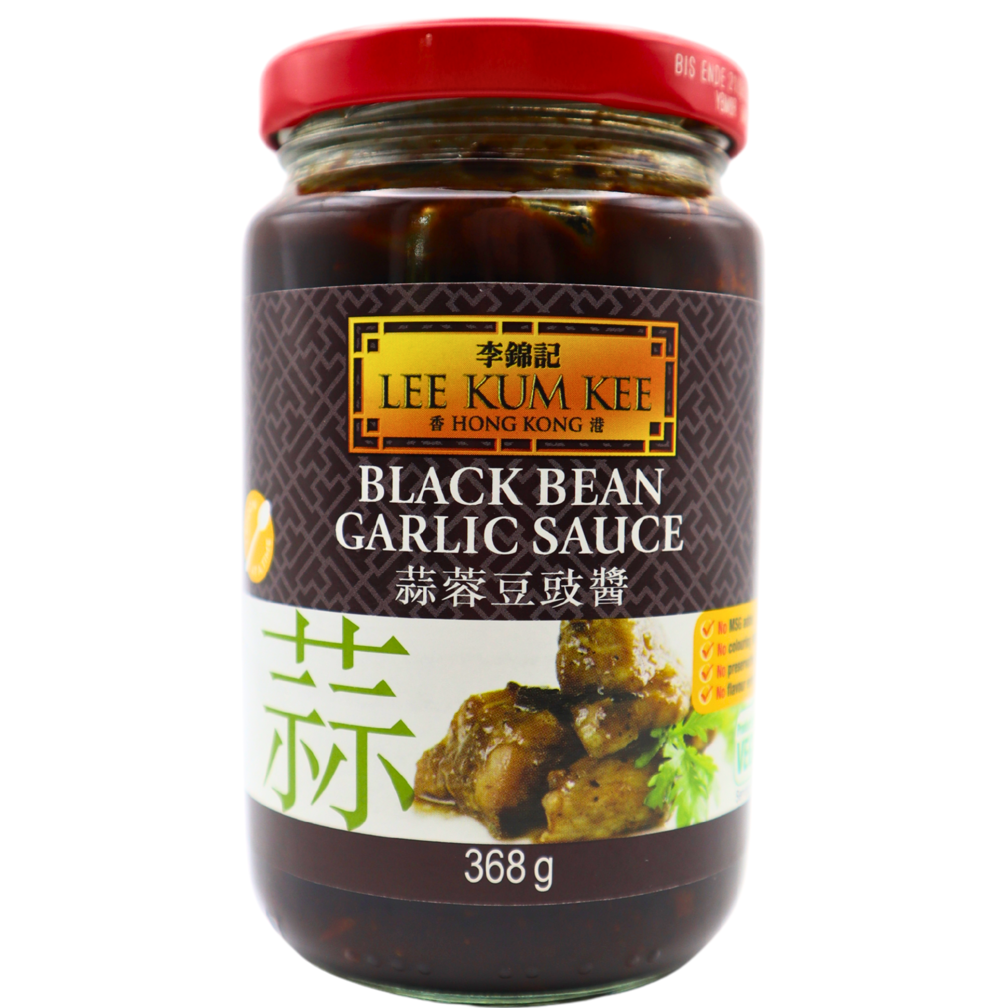 LEE KUM KEE Schwarze Bohnen Knoblauch Sauce 368g
