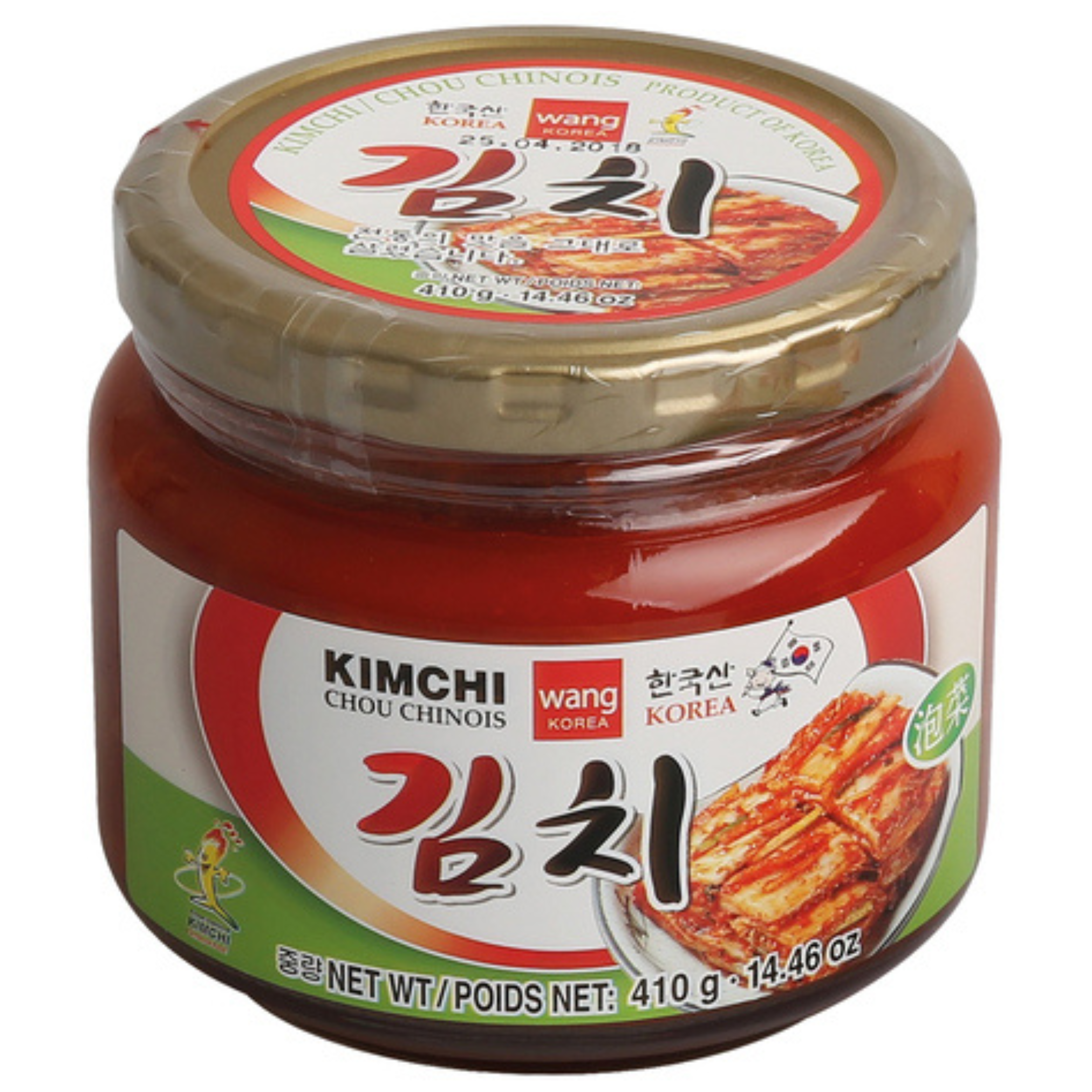 Wang Kimchi traditionell eingelegter koreanischer Kohl 410g