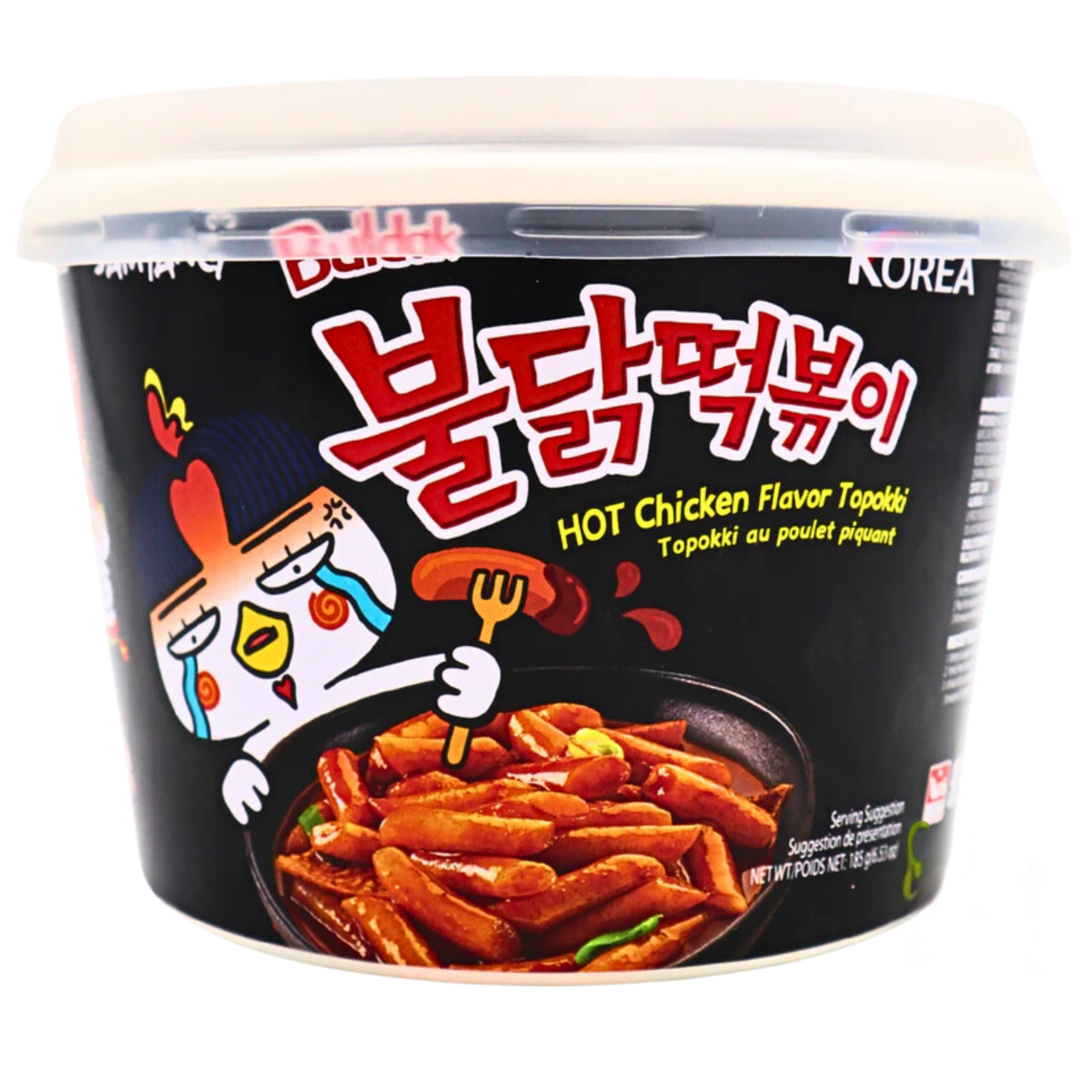 Samyang Buldak Hot chicken flavor Topokki 185g