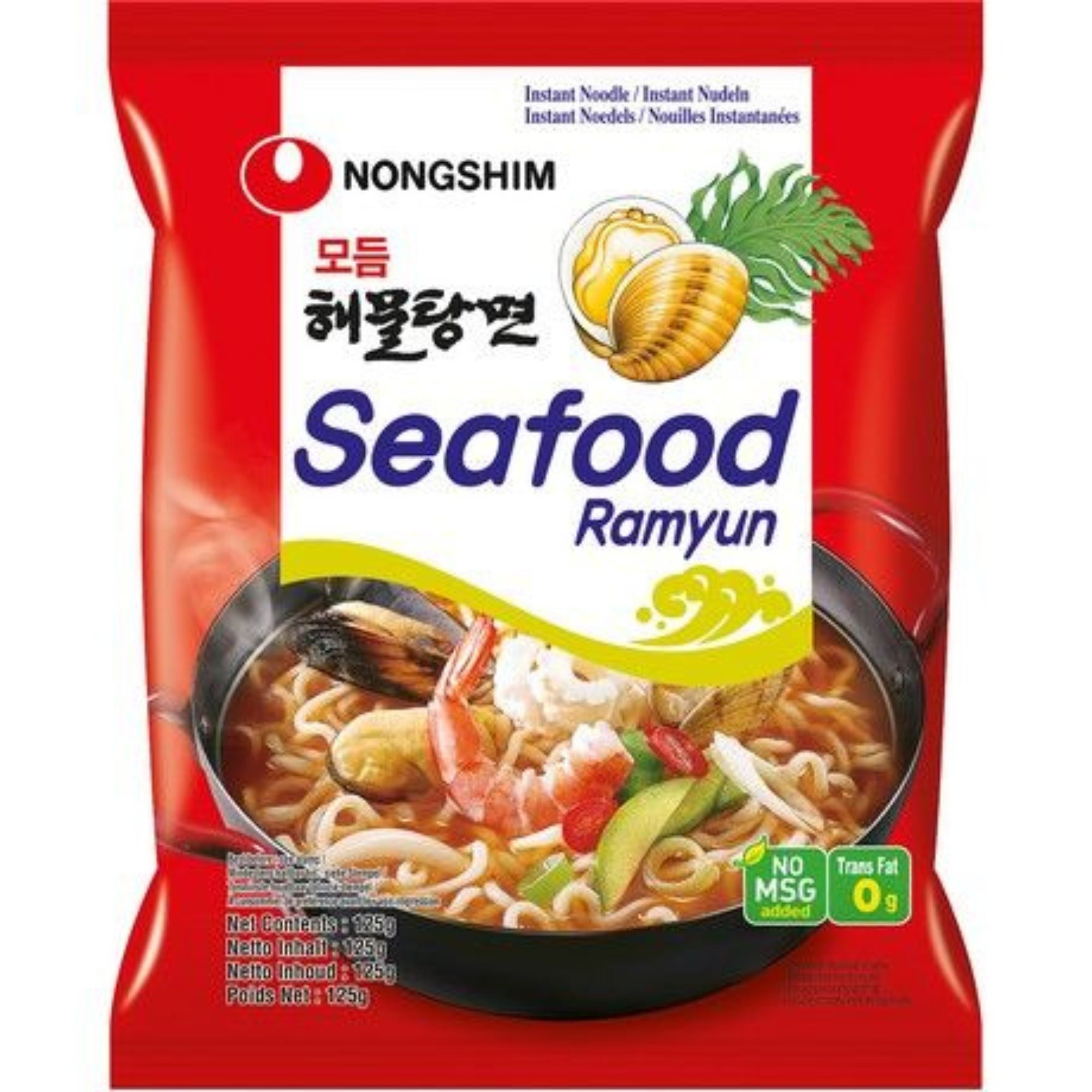 NONGSHIM Instant Ramen - Seafood Ramyun 125g