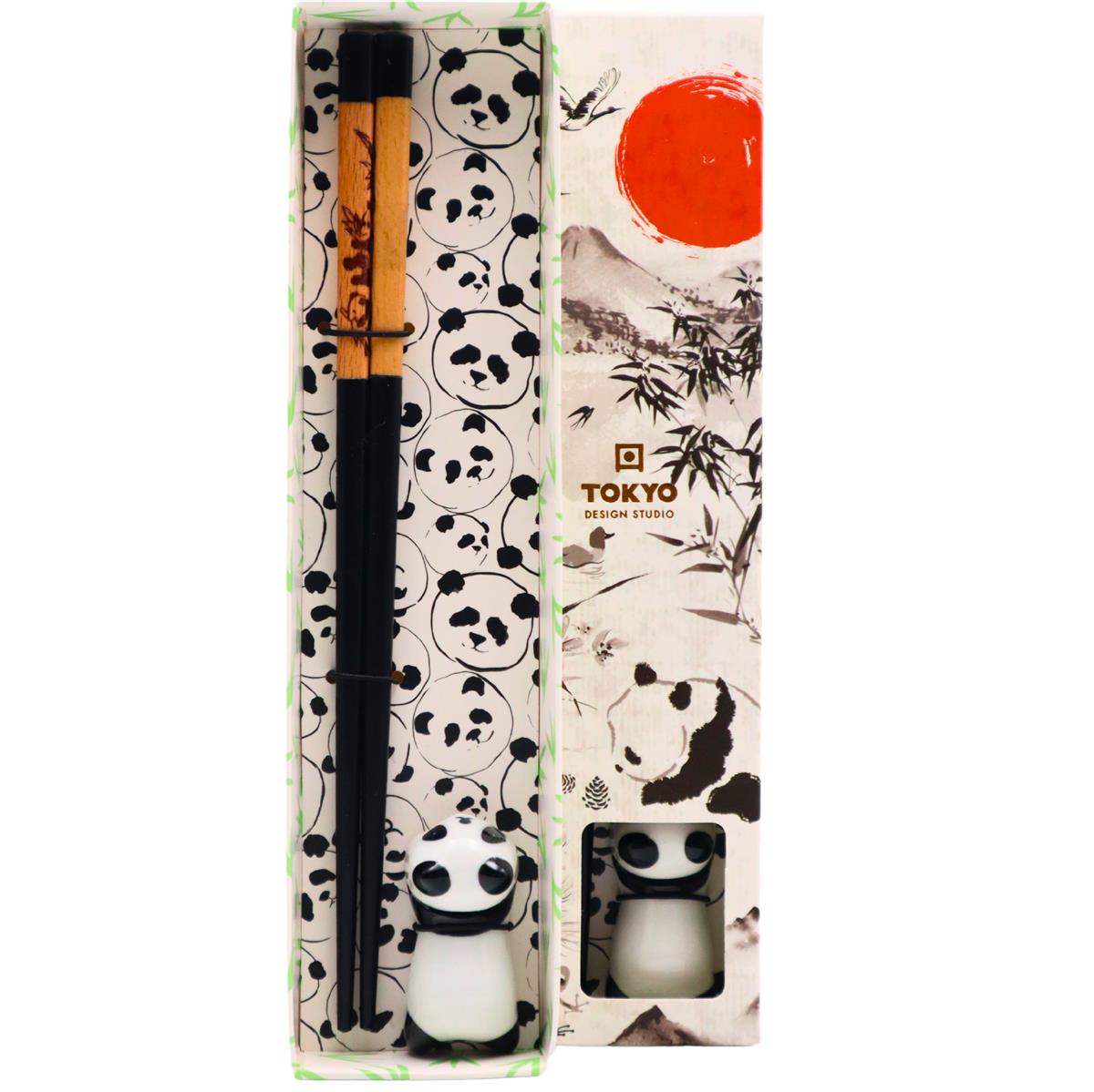 TOKYO DESIGN Essstäbchen Panda - 1 Paar