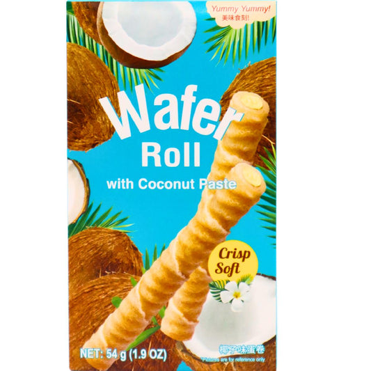 WAFER ROLL Kokosnusscreme 54g