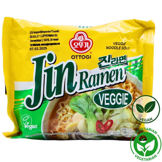 OTTOGI Instant Ramen Jin Vegetarisch120g