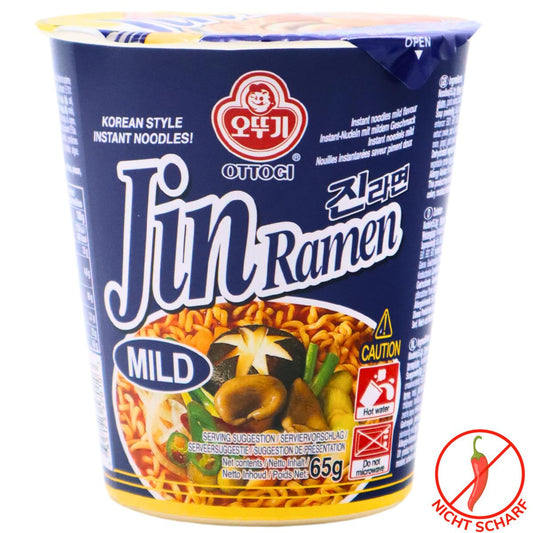 OTTOGI Jin Ramen Cup Mild 65g