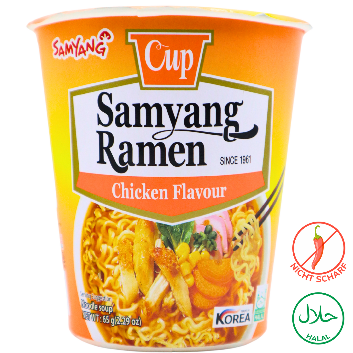 SAMYANG inst. Nudeln Cup Ramen Huhn 65g