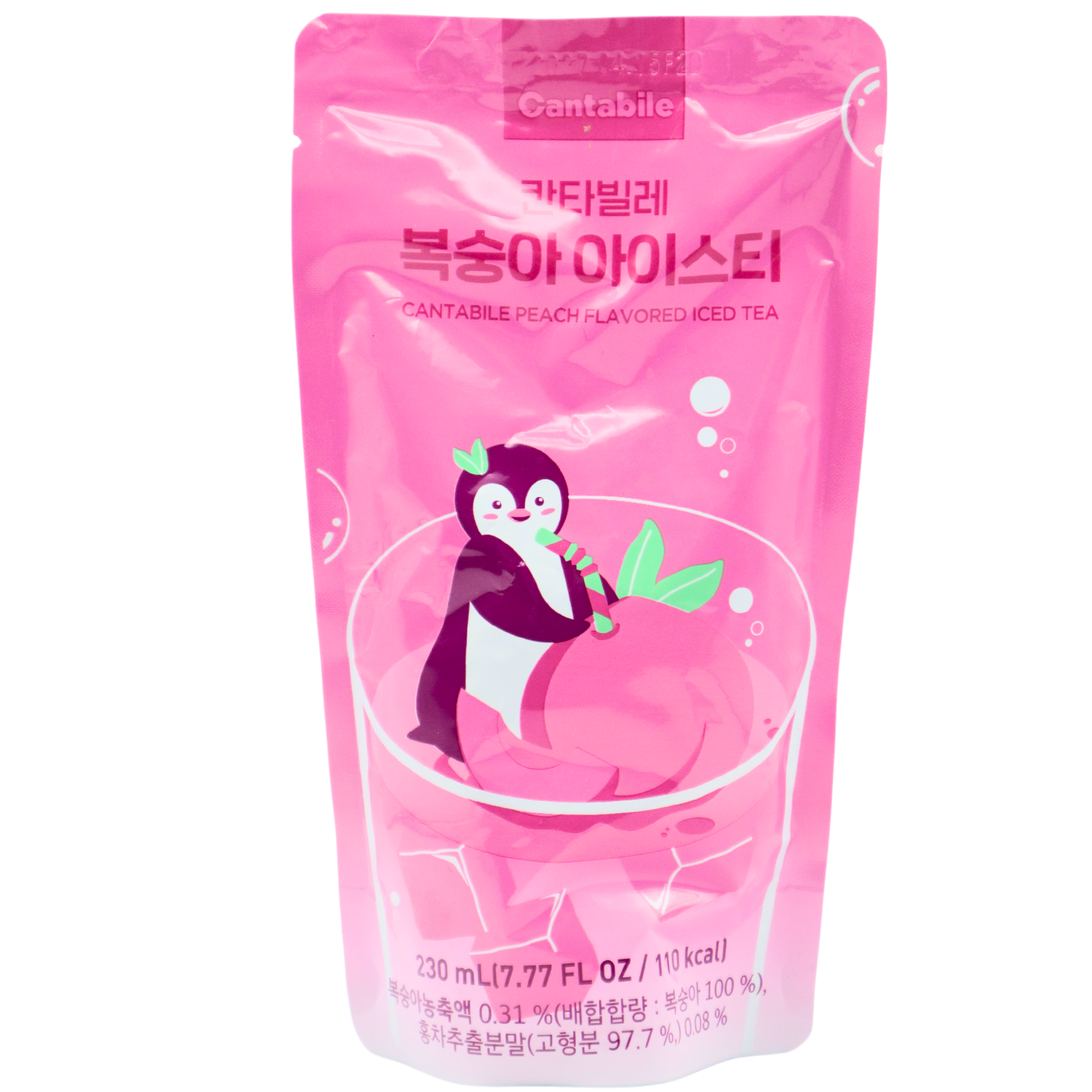CANTABILE Beutelgetränk Weißer Pfirsich 230ml