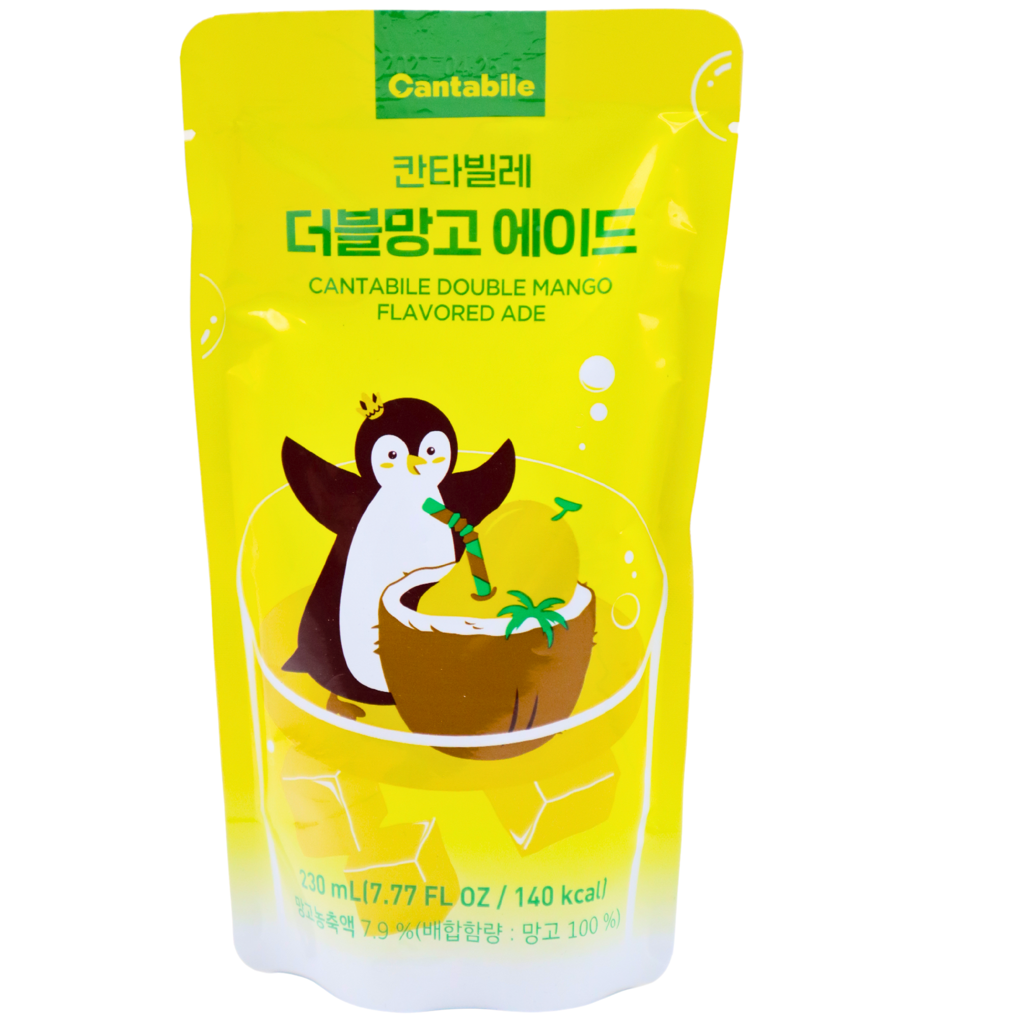 Cantabile - Double Mango Ade - Fruchtiger Mango Drink - 230ml