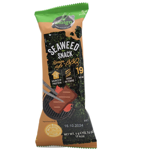 BIBIGO Seealgen Snack gewürzt - BBQ 4g