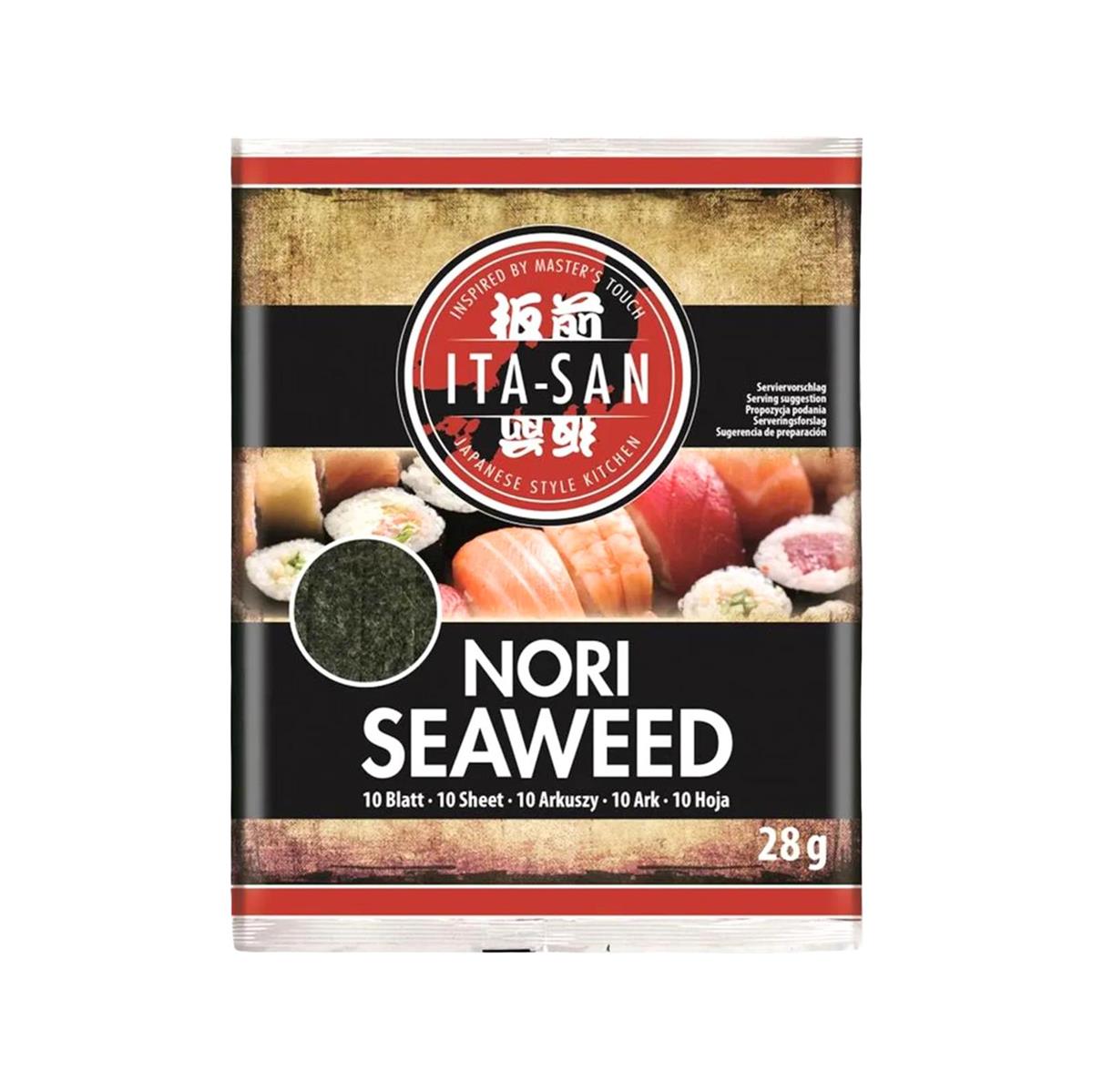 ITA-SAN Japanische Seetangblätter für Sushi 28g