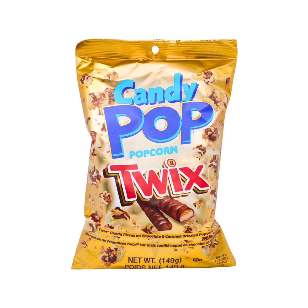 CANDY POP Popcorn Twix 149g