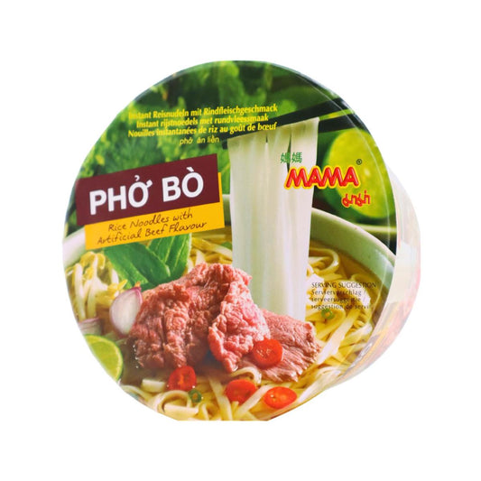 MAMA Instant Bowl Reisnudeln Pho Bo Rind 65g