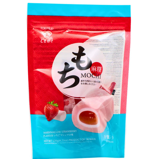 TOKIMEKI Mini Mochi Marshmellow Erdbeere 120g