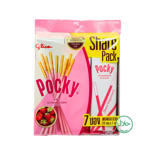 POCKY Erdbeere (große Packung) 133g