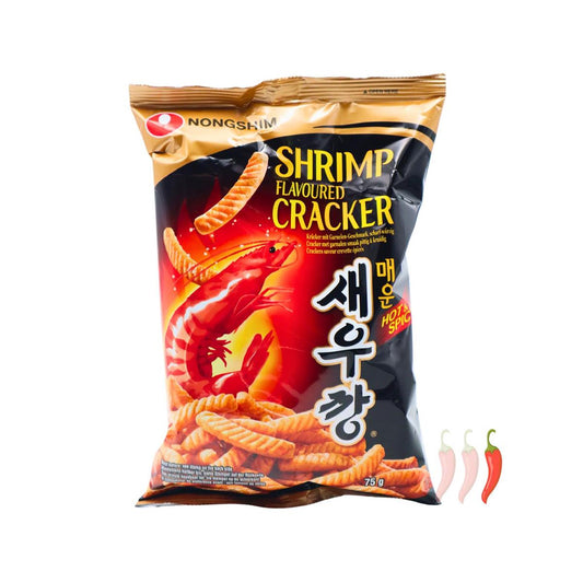 NONGSHIM Shrimps Cracker scharf & würzig 75g