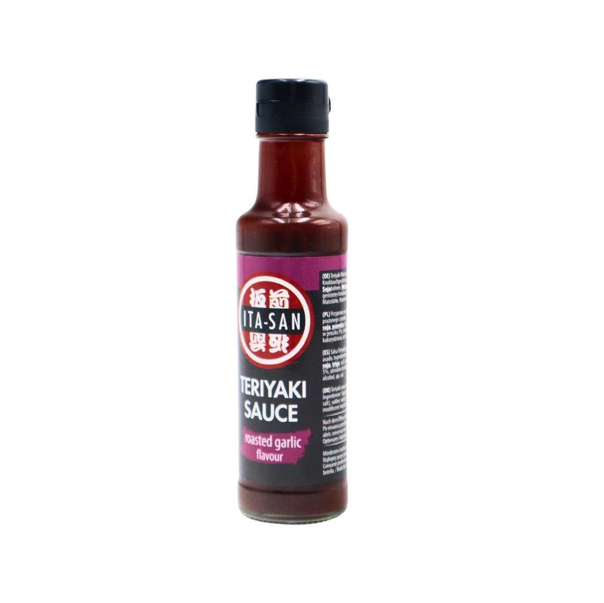 ITA SAN Teriyaki Sauce mit geröstetem Knoblauchgeschmack 150ml