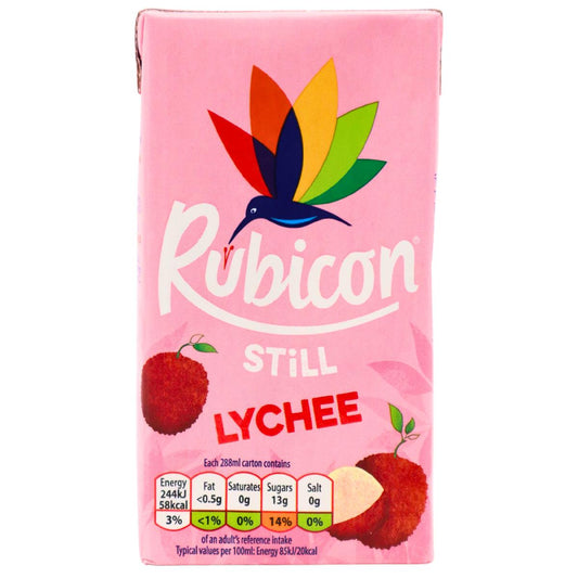 RUBICON Lycheesaftgetränk Trinkpäckchen 288ml