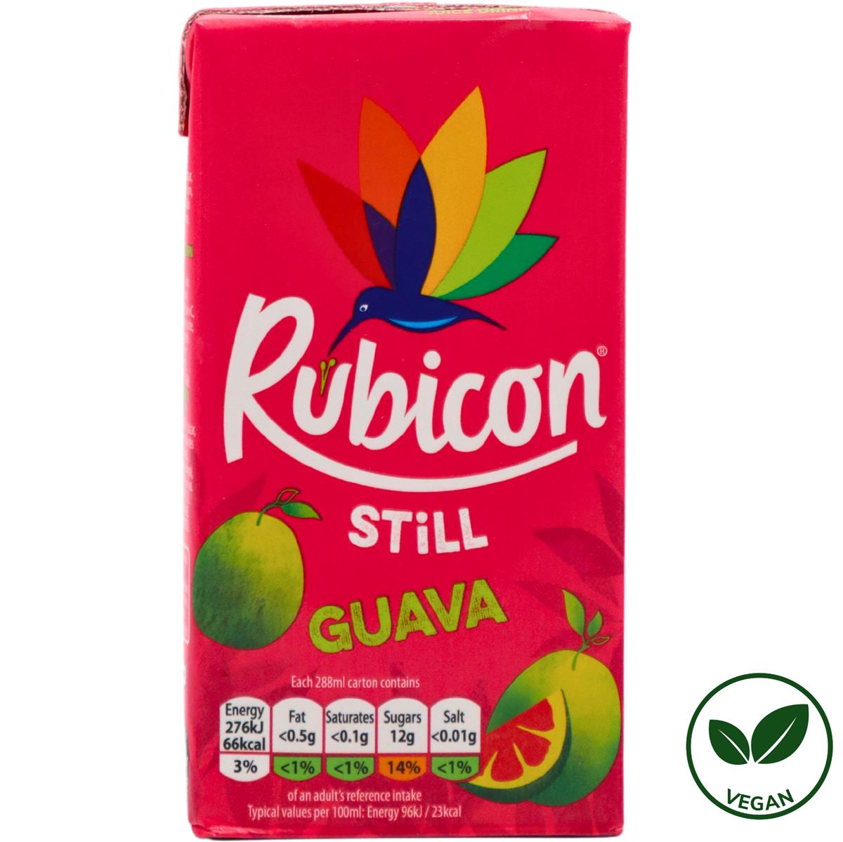 RUBICON - Guavensaftgetränk Trinkpäckchen 288ml