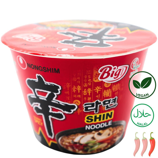 NONGSHIM Instant Ramen Cup - Shin Ramyun Big Bowl 114g