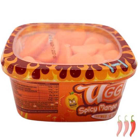 UGGO scharfe Mango Fruchtgummi 200g