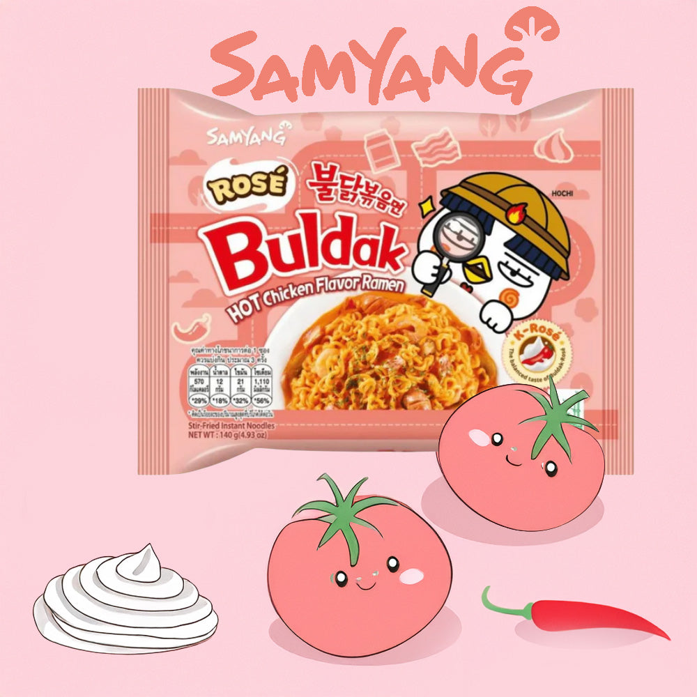 Samyang Buldak  Rosé Ramen cremig & scharf 140g