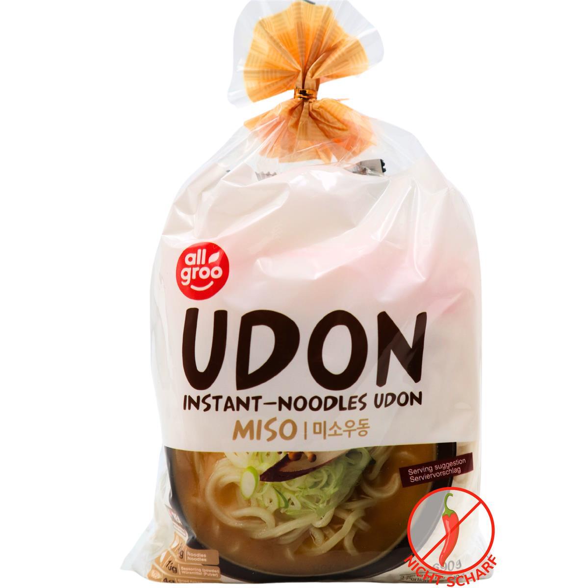 ALLGROO Udon Nudeln Miso 690g