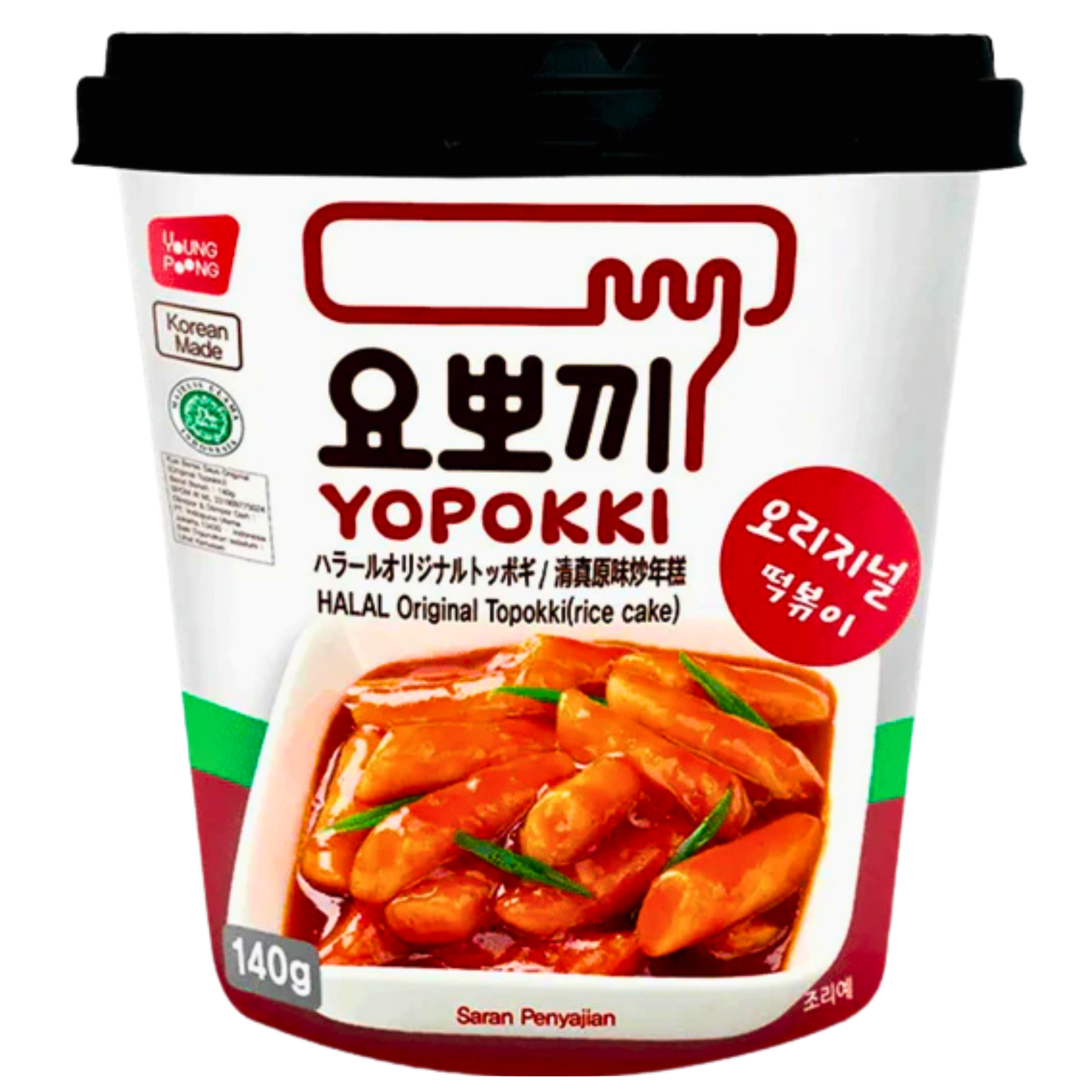 Yopokki Tteokbokki Orginal 140g