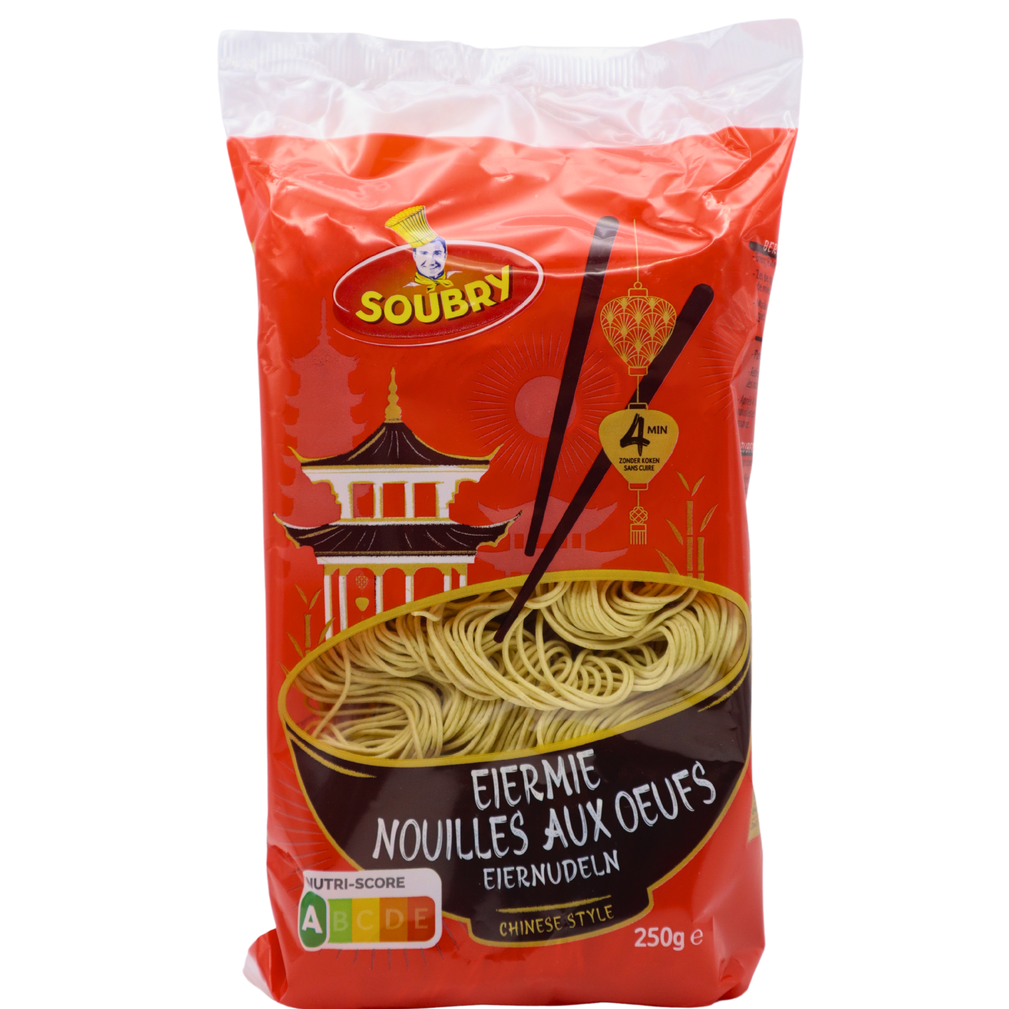 Soubry Chinesische Mie Nudeln mit Ei 250g