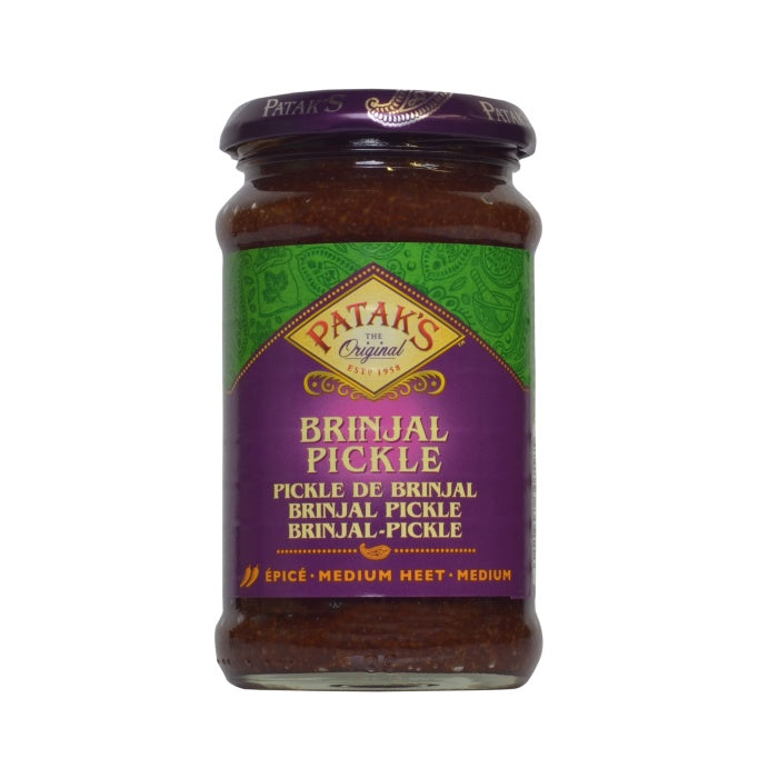 Patak's - Brinjal Pickle mit Auberginen 312g