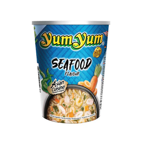 YumYum Cup Nudelsuppe mit Meeresfrüchtegeschmack 70g